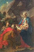 Szymon Czechowicz Adoration of the Magi. oil painting